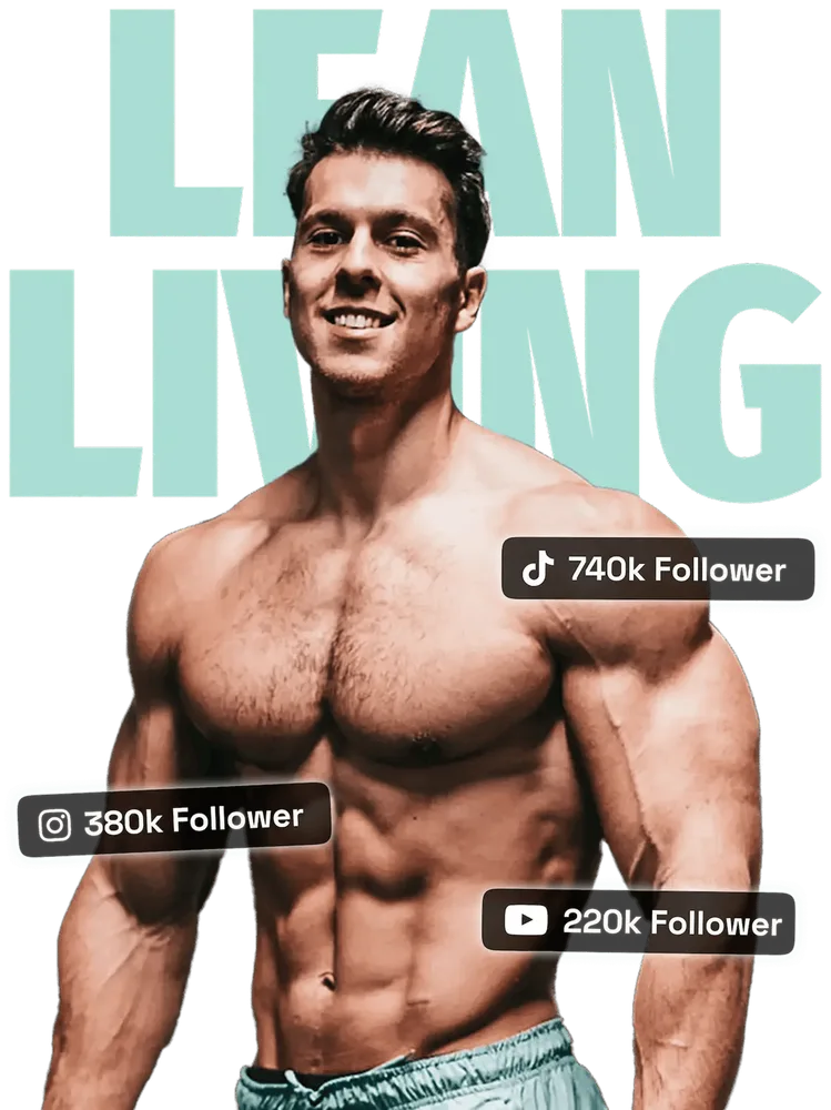 Paul Unterleitner – LeanLiving, mit über 300k Followern auf Social Media